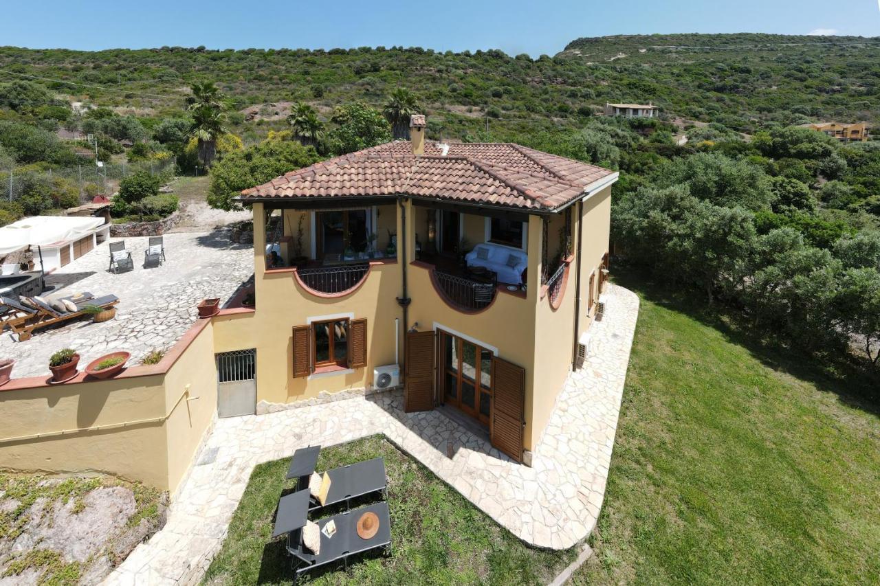 Sardinia Re - Villa Martin Panoramic View Алгеро Екстериор снимка